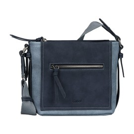Gabor Bags AVA Women's Shoulder Bag S, Denim Blue, 21 x 9 x 20 cm, Denim Blue