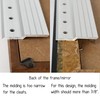 French Cleat Heavy Duty 17-3/4 inch 2 Pairs-Mirror Mounting Wall