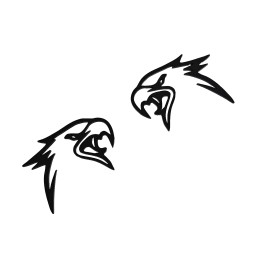 Jeep Fit for Jeep TrackHawk Grand Cherokee Matte Black Hellhawk Emblem Badge logo