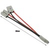 AIMALL 50A Anderson Plug Connector Y Adaptor, Double Splitter with