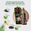 ‼️400ml‼️3 IN 1 Hair Coloring Comb Hair Dye Coloring Shampoo