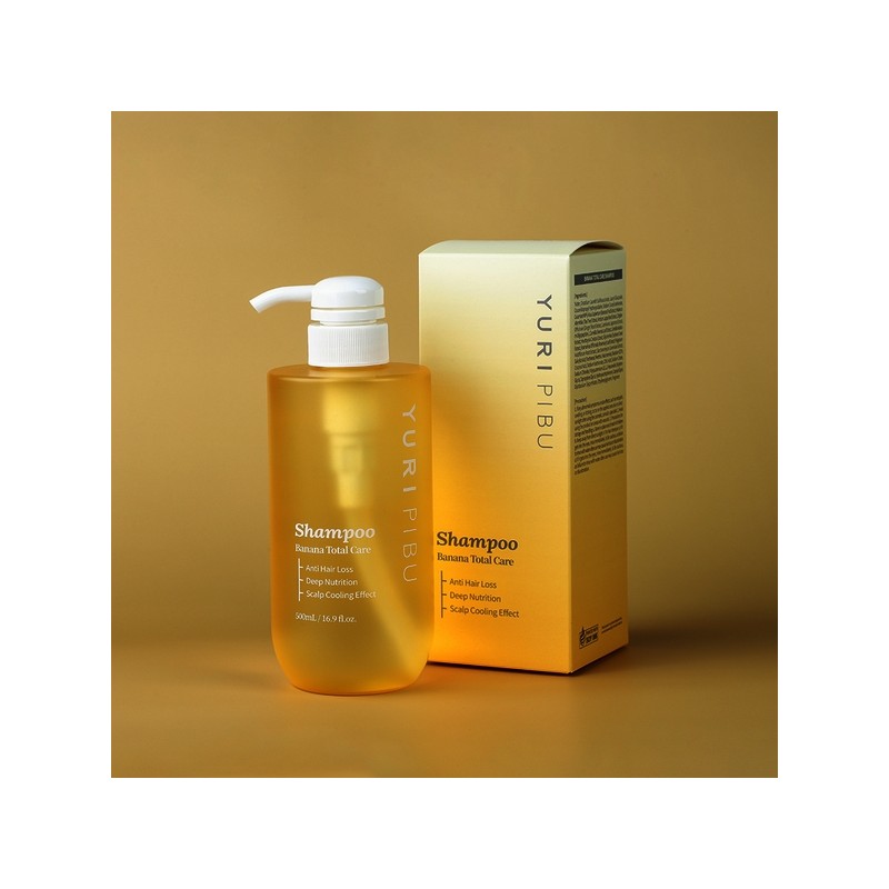 Banana Total Care Shampoo 500ml 2-Pack Hair Loss Relief Shampoo