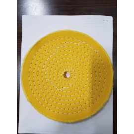 Enkay # 158-Y 8" Treated Buffing Wheel