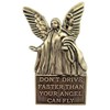 Pewter Don't Drive Faster Than Your Angel Can Fly Visor