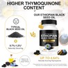 Ethiopian Black Seed Oil Softgels with Oregano Oil 2-in-1 Formula,120