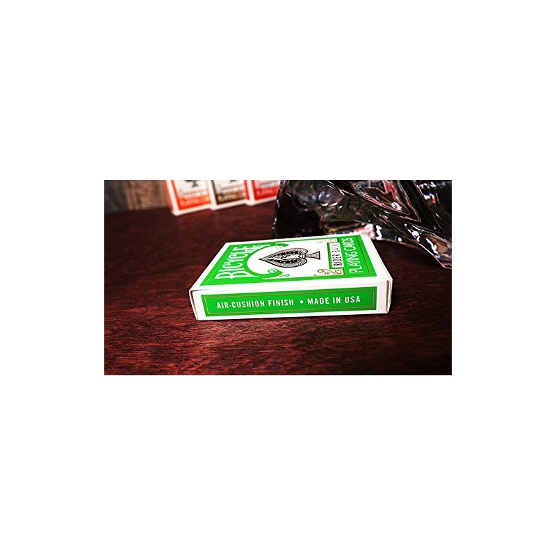 MMS Cards Bicycle Green Back USPCC Trick