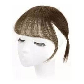 Flequillo Copete Postizo De Cabello Natural 3d Con Clip