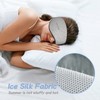 Sleep Mask Eye Mask with Adjustable Headband for Men and