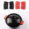 WUMUZAI 4 Pack Silicone Pot Handle Covers, Heat Resistant, Non