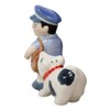 Ebros Gift Ceramic Postman With Mail Thief Tramp Dog Salt