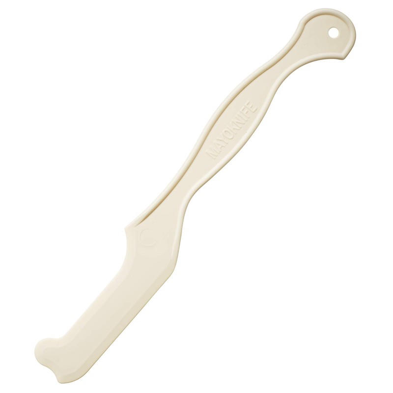 Compac Mayo Knife & Jar Scraper Spreader - Plastic Knife