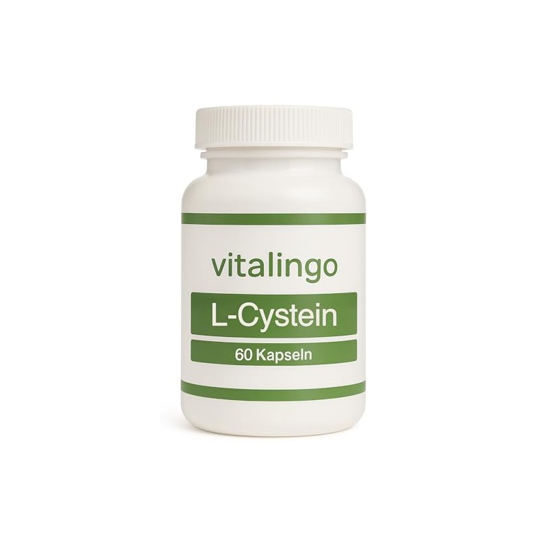 L-Cysteine Capsules, 60 Capsules of 700 mg, 600 mg per