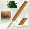 Moss Pole Monstera Plant Support: 4 Pack 16 inch Stackable