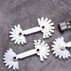 MEDUSHASHA Pitch Gauge, Stainless Steel, Screw Pitch Gauge, Portable, Durable,