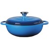 Lodge 3 Quart Enameled Cast Iron Dutch Oven with Lid