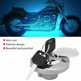 Motorcycle Fuel Cap Fuel Cap with 2 Keys for Shadow VT750 DC C2 VLX VT600 Motorcycle Fuel Cap Motorcycle Fuel Tank Cap Universal