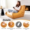 Hobestluk Bean Bag Chair Giant Bean Bag Sofa Memory Foam