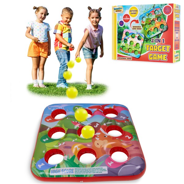 Bean Bags Kids Throwing Target Ball Game Inflatable Game for
