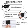 YCUHEN coolaroo Replacement Parts - Outside Mounted Blinds Curtain Rod