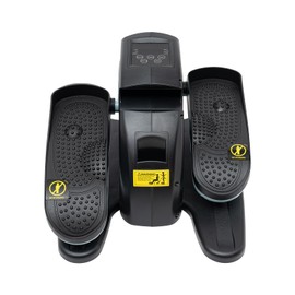 Under Desk Elliptical, Electric Seated Pedal Exerciser, Mini Foot & Leg Pedal Exerciser w/Remote Control & Display Monitor, Quiet & Compact Portable Elliptical for Seniors & Adults (Blue)