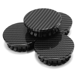 RTRHINOTUNING 4 PCS 59mm Wheel Center Caps Compatible with Impala Equinox Malibu Grand Am WS-6 Regal CTS Grand Vitara Wheel Rim, OD: 2.33''(59 mm) ID: 1.81''(46 mm) Carbon Fiber