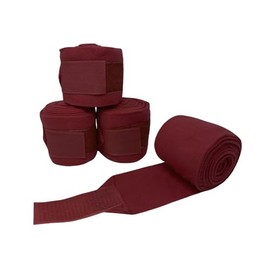 Fleece Polo Wraps w/Velco Closure (Burgundy)