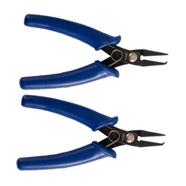 Operitacx Essential DIY Jewelry Tools Pliers Crimp Beads and Pinch for Jewelry Making 2pcs Set