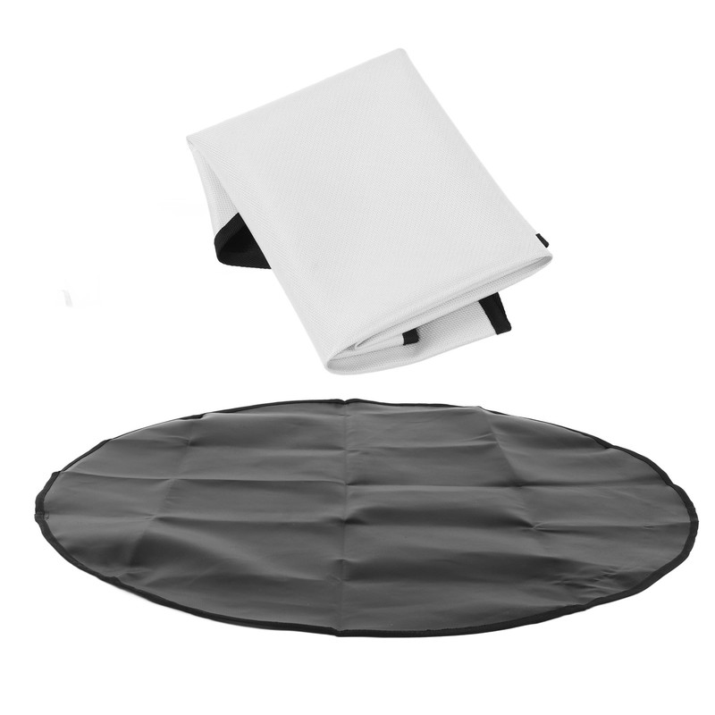 Under Grill Mat Round Rain Proof Dust Proof Sunshade Grill