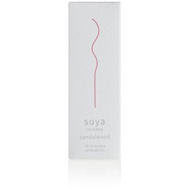 suya Sandalwood Incense Incense 30 Sticks with Ceramic Incense Holder