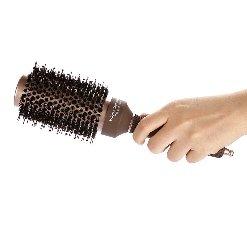 High quality Anion Anti static Round Hair Comb Salon Styling