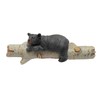 BestGiftEver Drawer Pulls with Black Bear on Birch Wood Accents
