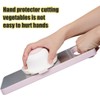 Gray Food Slicer Mandoline, Plastic & Stainless Steel, Lightweight, Hand