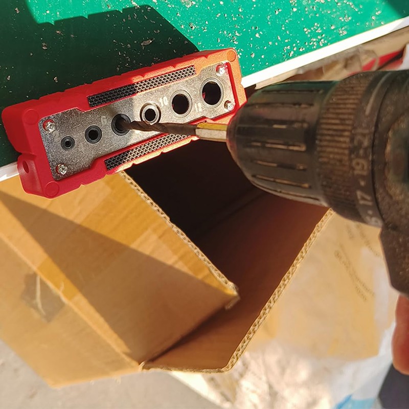 ESJNNK Drill Guide, Drill Stand, Vertical Drilling Locator, Drill Positioning