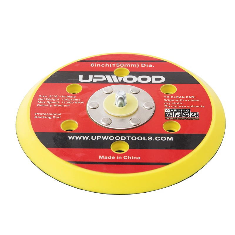 UPWOOD 2 pcs 6 in 6 Holes Hook and Loop