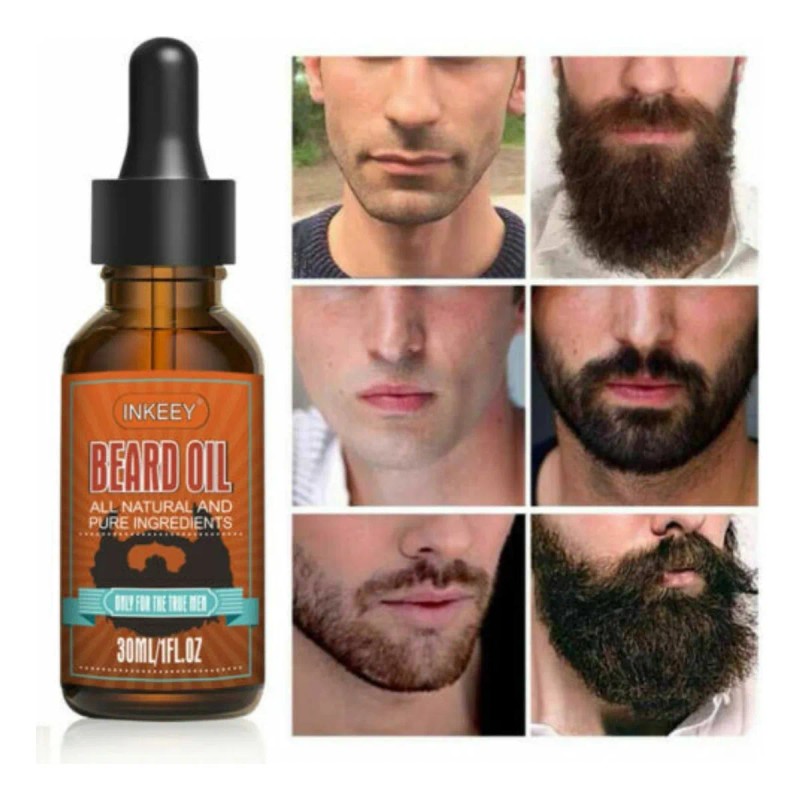 Dúo Serum Natural + Rodillo Micro Agujas Crecimiento Barba Fragancia