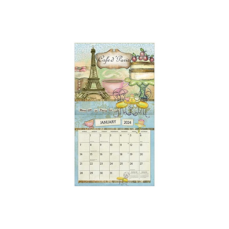 LANG Color My World 2024 Wall Calendar (24991001854)