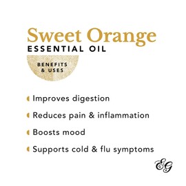 Edens Garden Sweet Orange Essential Oil, 100% Pure Therapeutic Grade (Digestion & Inflammation) 10 ml