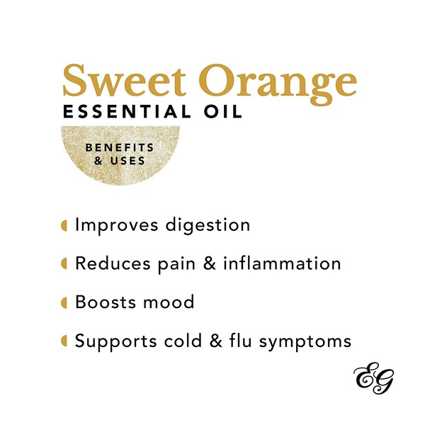 Edens Garden Sweet Orange Essential Oil, 100% Pure Therapeutic Grade (Digestion & Inflammation) 10 ml