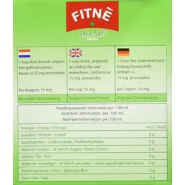 Fitne Tee grün und Sennakraut, 6er Pack (6 x 39.75 g)