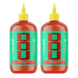 Dou by Uncle Chen Sriracha Hot Chili Sauce – Asian, Chinese, Vietnamese Hot Sauce | Bottled Hot Sauces (2-pack x 17 oz)