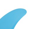 Surfboard Fin PVC 13.1in Blue Thruster Fin Surfing Board Accessories
