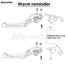 R QIANKONG Vulcan S650 Brake & Clutch Levers Set Foldable