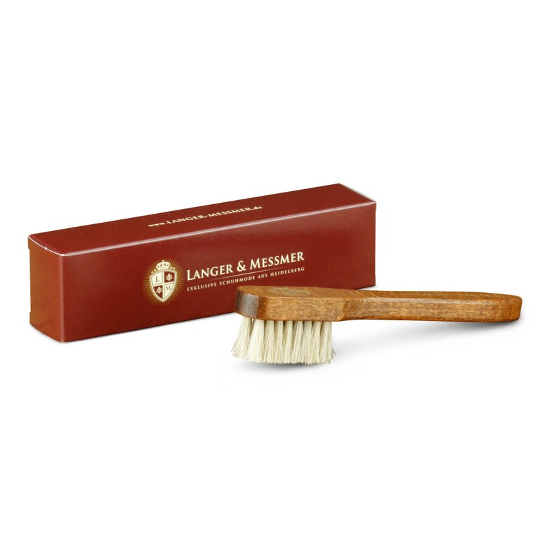 Langer & Messmer Shoe Frame Frame 100% Horsehair Brush –
