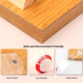 Desktop Basketball Game, Wooden Desktop Basketball Game Finger Basketball Hoop Shooting Toy for Parent-Child Interaction