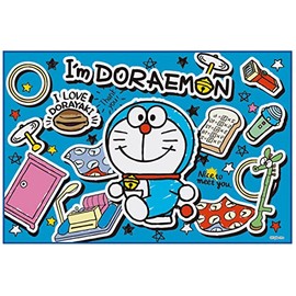 Skater VS1-A Doraemon Leisure Sheet, Size S, 23.6 x 35.4 inches (60 x 90 cm)