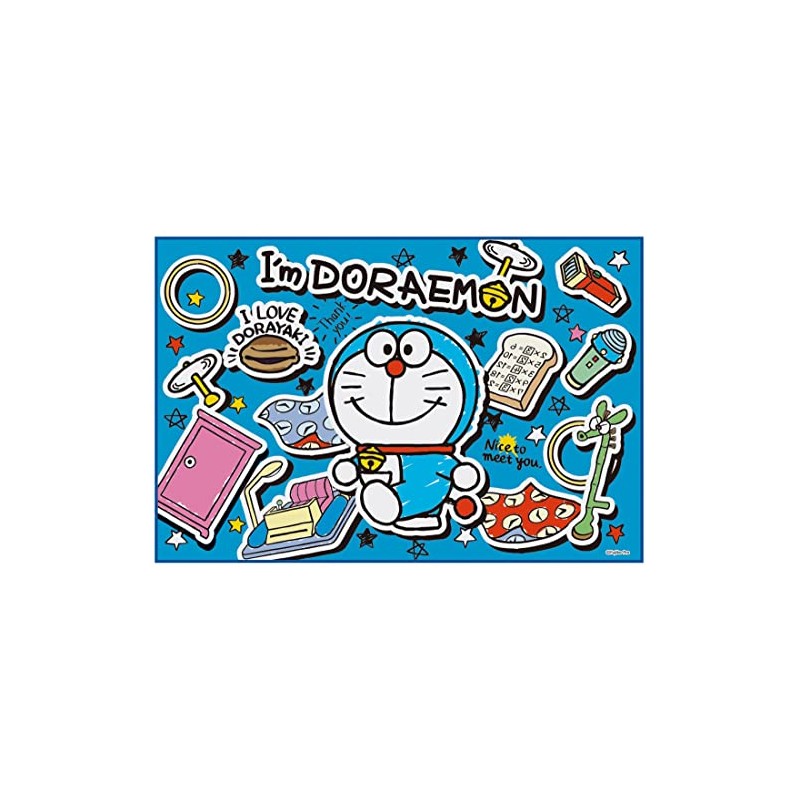 Skater VS1-A Doraemon Leisure Sheet, Size S, 23.6 x 35.4