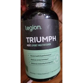 LEGION Triumph Men's Sport Multivitamin Vitamin ---exp : JULY / 2026