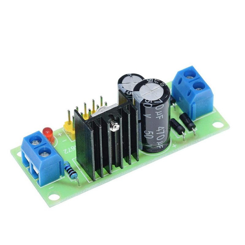 HiLetgo 3pcs L7805 LM7805 3-Terminal Voltage Stabilizer 5V Voltage Stabilizer