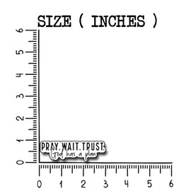 (3Pcs) Pray Wait Trust God Has A Plan Sticker, Christian Decorate Books Laptop Phone Water Bottles Kindles Tumbler Waterproof Vinyl Sticker 3 x 1 Inch