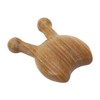 Massage Hair Comb Head Scalp Meridian Comb Y Shape Wooden